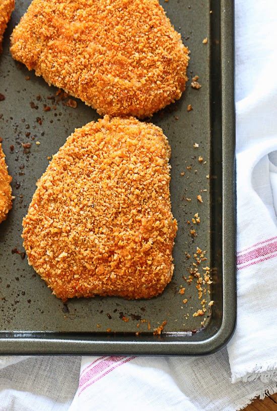 Oven "Fried" Breaded Pork Chops Information Society